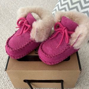 Pink baby Uggs